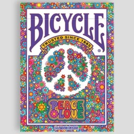 Spielkarten Bicycle Peace & Love Playing Cards by Collectable Playing Cards