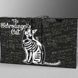 Spielkarten Schrodinger's Cat: Dead Black Edition Playing Cards
