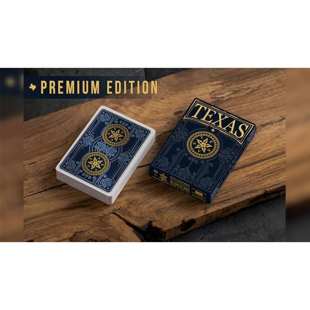 Spielkarten No. 4 St. James Luxury Texas Playing Cards (Blue)