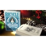 Spielkarten Bicycle Snowman (Blue) Playing Cards
