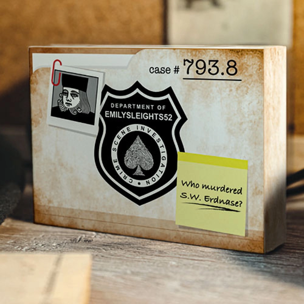 Spielkarten CSI Playing Cards by Emily Sleights