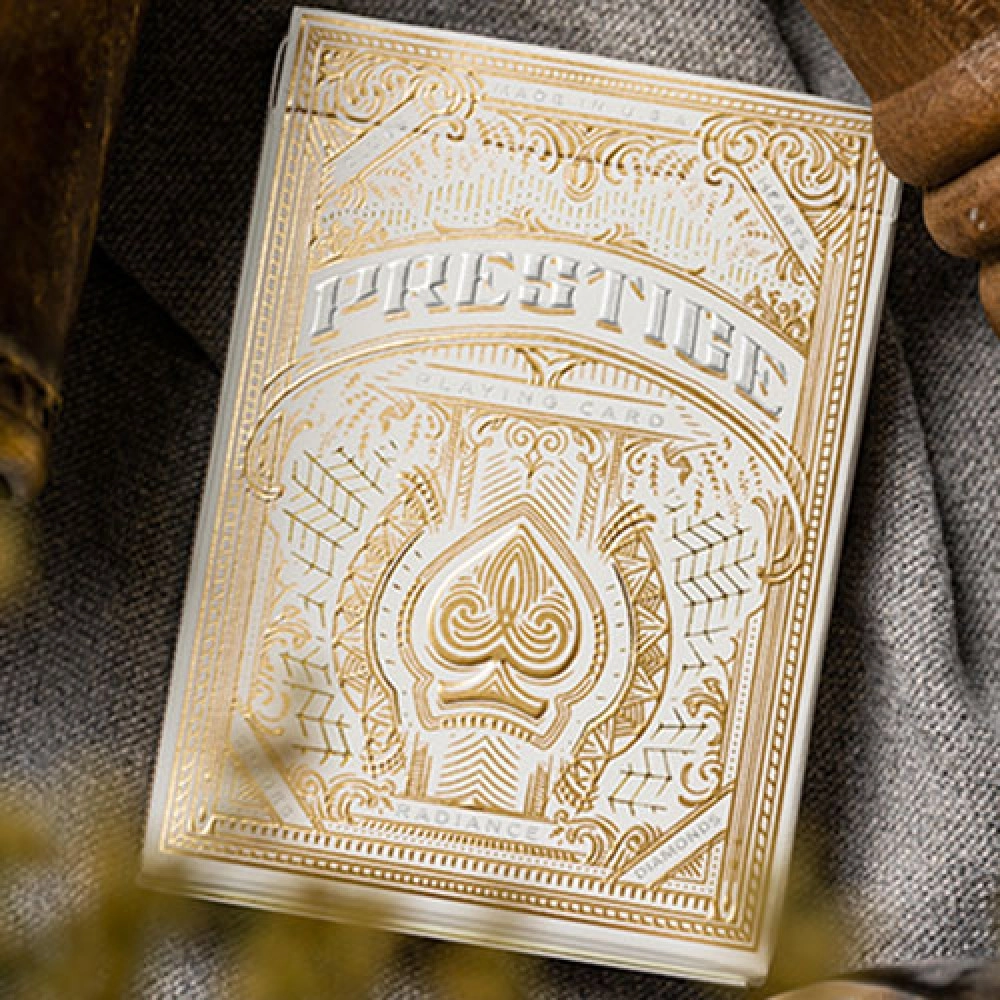 Spielkarten Prestige (White) Playing Cards