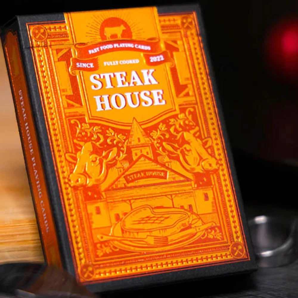 Spielkarten Steak House Playing Cards by Fast Foods Playing Cards
