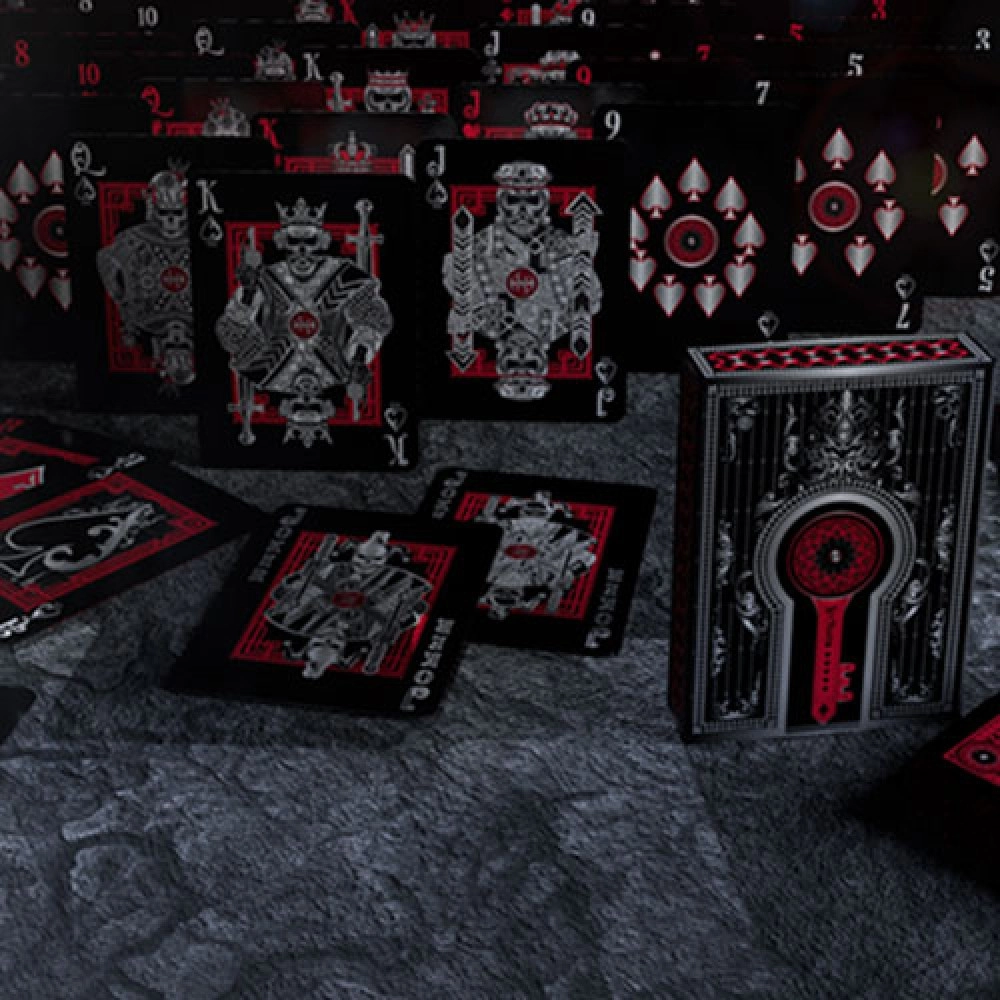 Spielkarten Secrets of the Key Master: Vampire Edition (with Standard Box) playing Cards by Handlordz