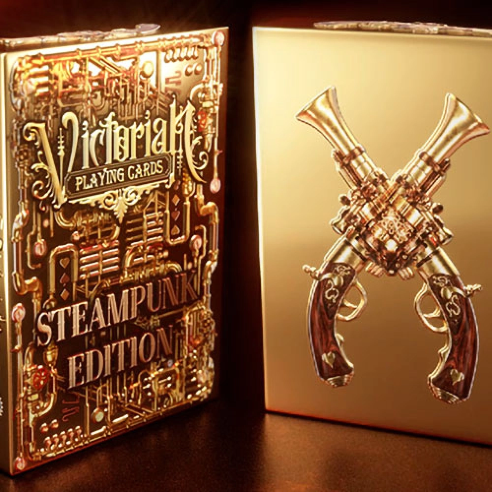 Spielkarten Victorian Steampunk (Gold) Playing Cards