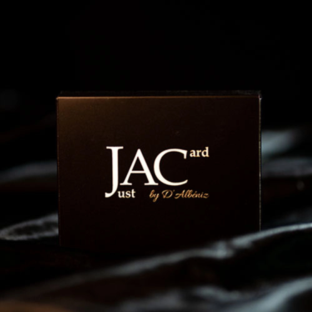 JAC Just A Card STANDARD (Gimmicks and Online Instructions) by D'Albéniz
