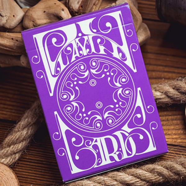 Smoke & Mirrors V9, Purple (Standard) Edition Playing Cards by Dan & Dave