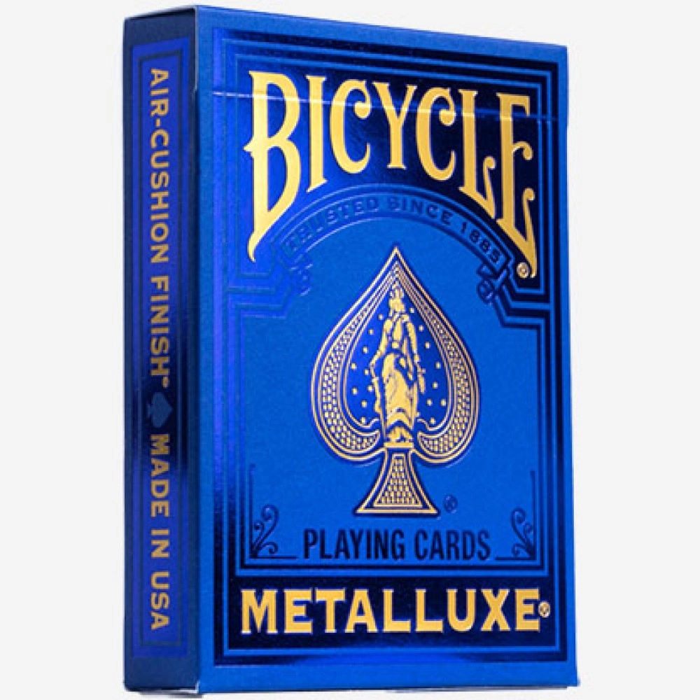 Spielkarten Bicycle Metalluxe Blue Playing Cards by US Playing Card Co.