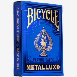 Spielkarten Bicycle Metalluxe Blue Playing Cards by US Playing Card Co.