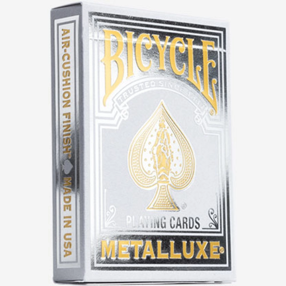 Spielkarten Bicycle Metalluxe Silver Playing Cards by US Playing Card Co.