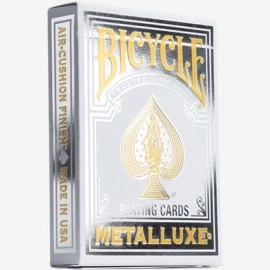 Spielkarten Bicycle Metalluxe Silver Playing Cards by US Playing Card Co.