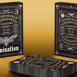 Spielkarten Divination (Black) Playing Cards by Midnight Cards