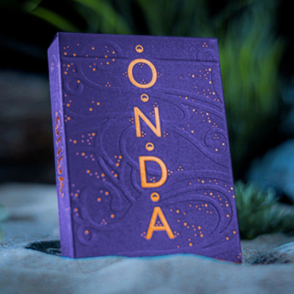 Spielkarten ONDA V2 (Purple) by Jocu Playing Cards