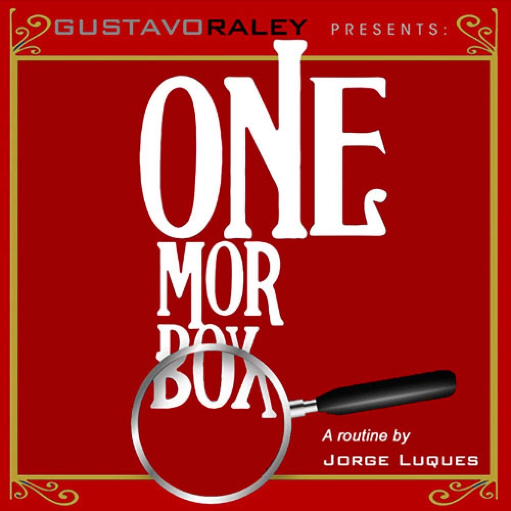 ONE MORE BOX RED (Gimmicks and Online Instructions) by Gustavo Raley