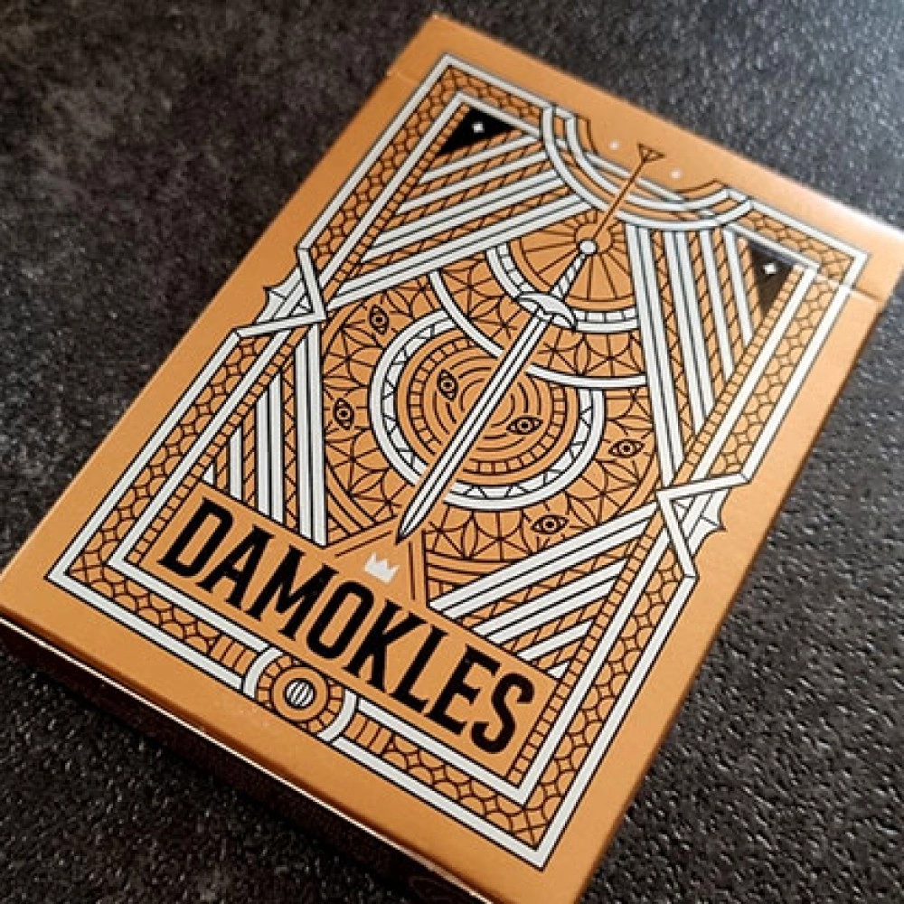 Spielkarten Damokles Cuprum Playing Cards by Giovanni Meroni