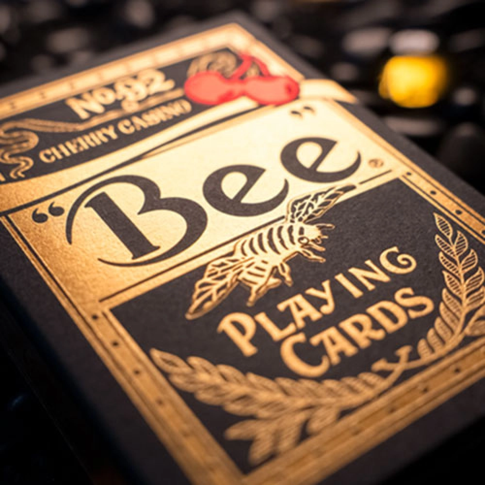 Limited Bee X Cherry 3 deck Set (Blue, Red and Black) Playing Cards