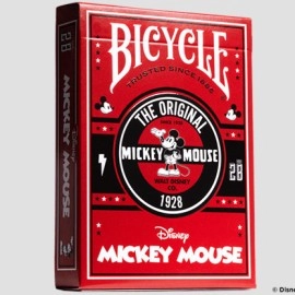 Spielkarten Bicycle Disney Classic Mickey Mouse (Red)  by US Playing Card Co.