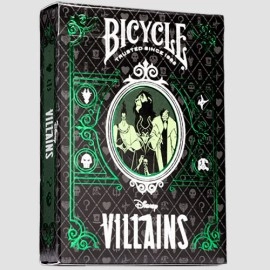 Spielkarten Bicycle Disney Villains (Green)  by US Playing Card Co.