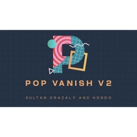 Pop Vanish 2 BLUE (Gimmicks and Online Instruction) by Sultan Orazaly & Hondo