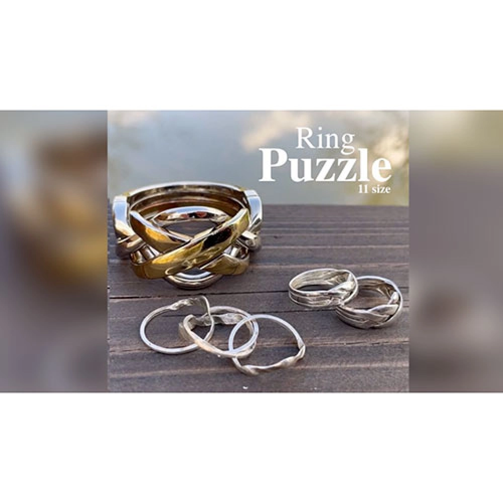 Puzzle Ring Size 11 (Gimmick and Online Instructions)
