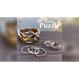 Puzzle Ring Size 12 (Gimmick and Online Instructions)