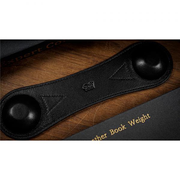 Leather Book Weight (Black) by TCC Presents