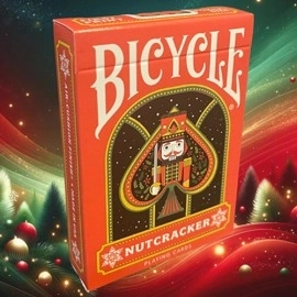 Spielkarten Bicycle Nutcracker (Red) Playing Cards