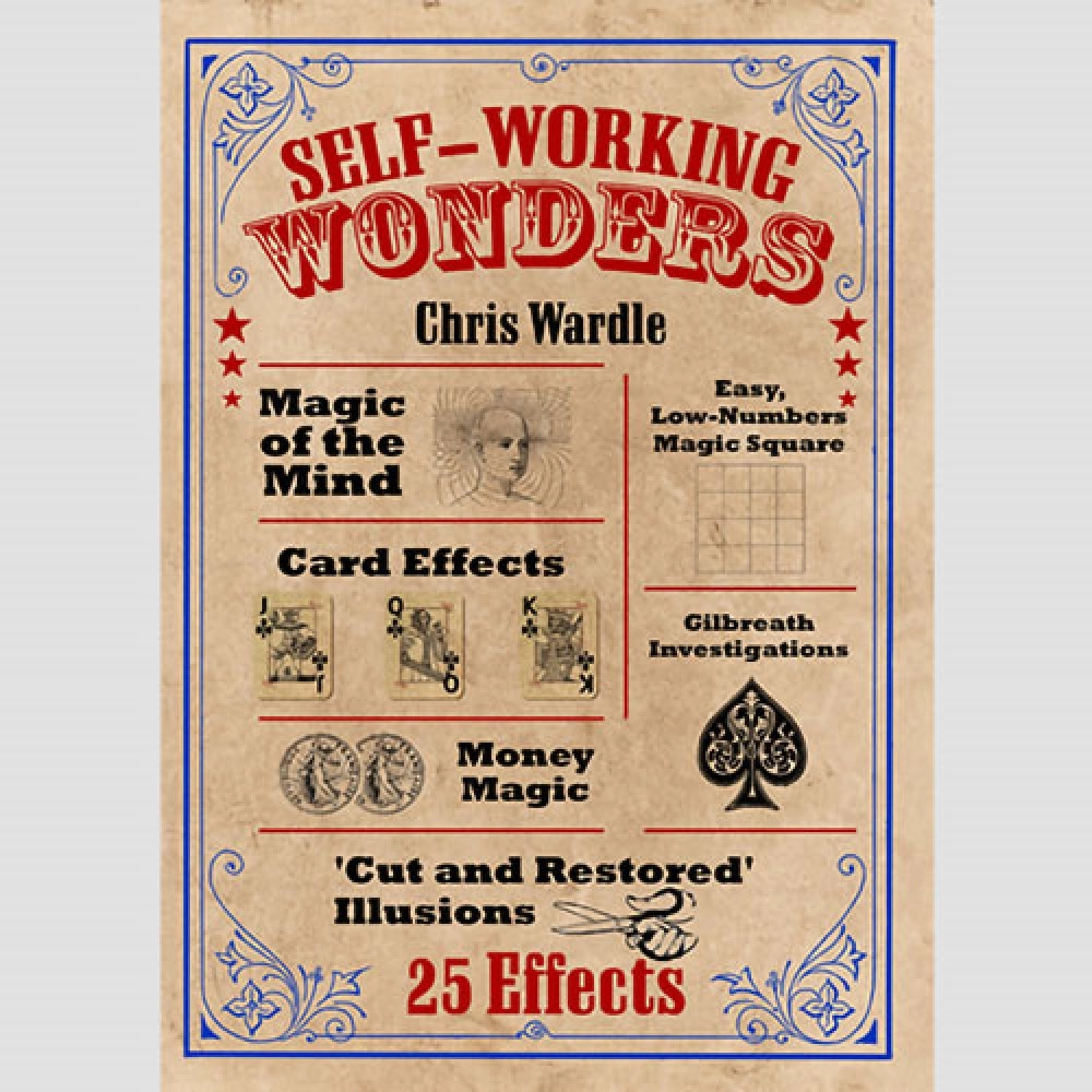 Self-Working Wonders by Chris Wardle - Book