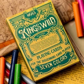 Spielkarten Crayon Playing Cards by Kings Wild Project
