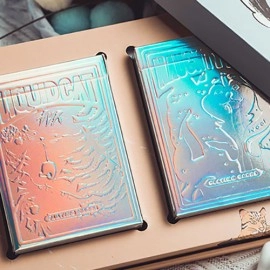 Spielkarten Holographic Naughty Dog and Liquid Cat Set Playing Cards by 808 Magic and Bacon Playing Card