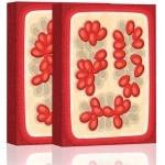 Spielkarten Palmegranate (Red and Yellow Set) Playing Cards by OPC