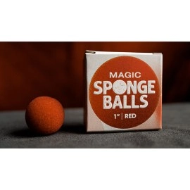 Magic Sponge Balls 4PK RED 2.5 cm by Murphy's Magic
