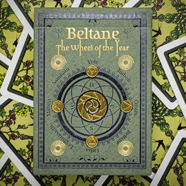 Wheel of the Year Beltane Playing Cards by Jocu