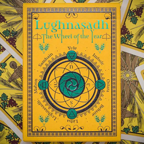 Wheel of the Year Lughnasadh Playing Cards by Jocu