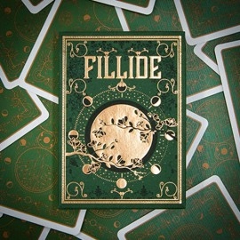 Spielkarten Fillide: A Sicilian Folk Tale Playing Cards V2 (Forest Green) by Jocu