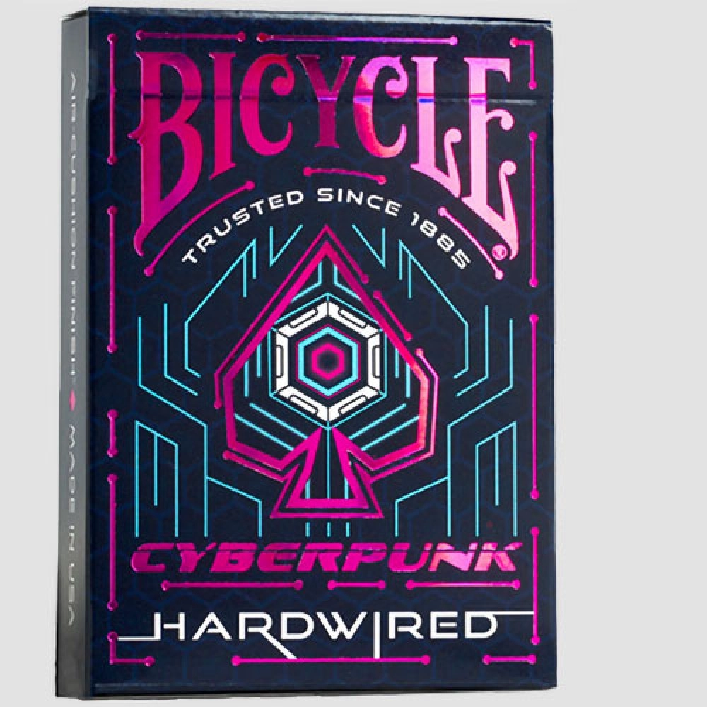 Spielkarten Bicycle Cyberpunk Hardwired by Playing Cards by US Playing Card Co.