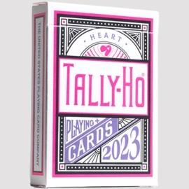 Spielkarten Tally Ho Circle Back Heart Playing Cards by US Playing Card Co.