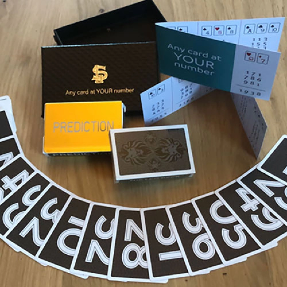 Any Card at Your Number (Gimmicks and Online Instructions) by Leo Smetsers