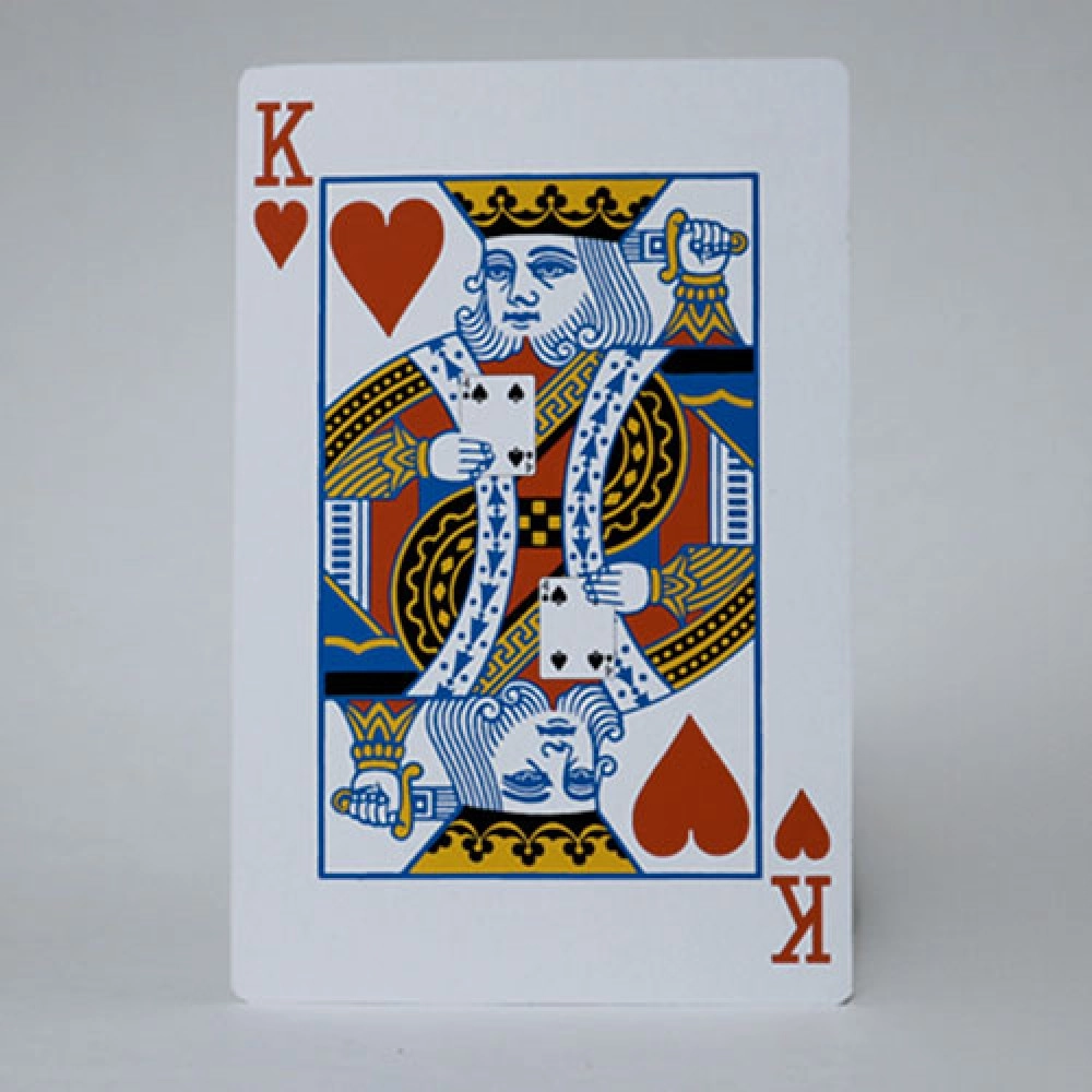 Bicycle Jumbo King Reveal (Blue) by Murphy's Magic