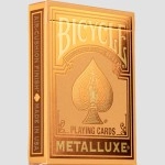 Spielkarten Bicycle Metalluxe Orange Playing Cards by US Playing Card Co.