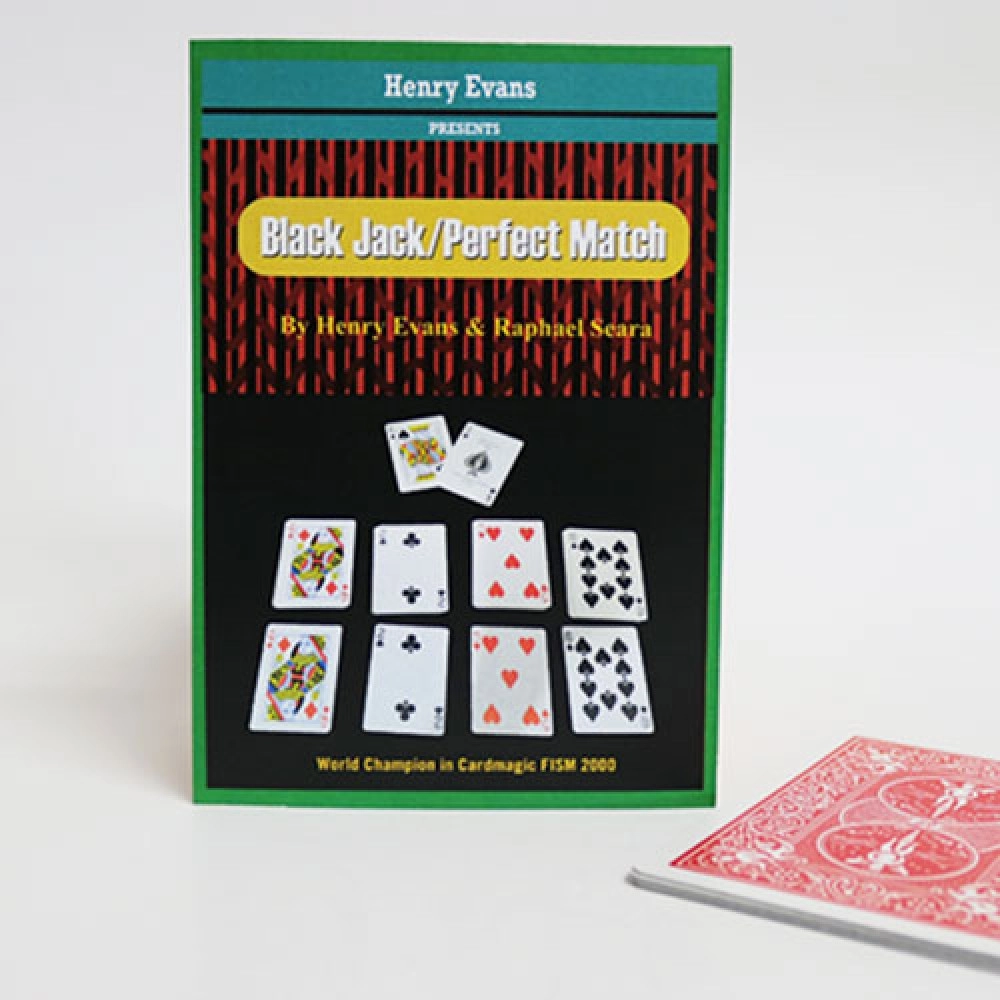 Black Jack/ Perfect Match (Gimmicks and Online Instructions) by Henry Evans and Raphael Seara