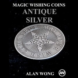 Magic Wishing Coins Antique Silver (12 Coins) by Alan Wong