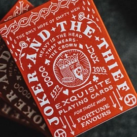 Spielkarten JT Crown (Red) Playing Cards by Joker and the Thief