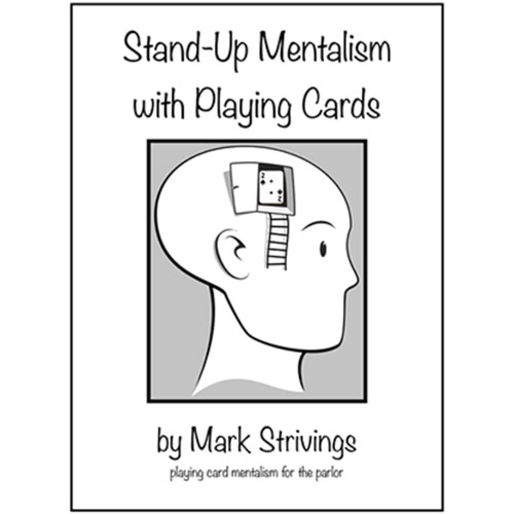 Stand-Up Mentalism With Playing Cards by Mark Strivings - Book