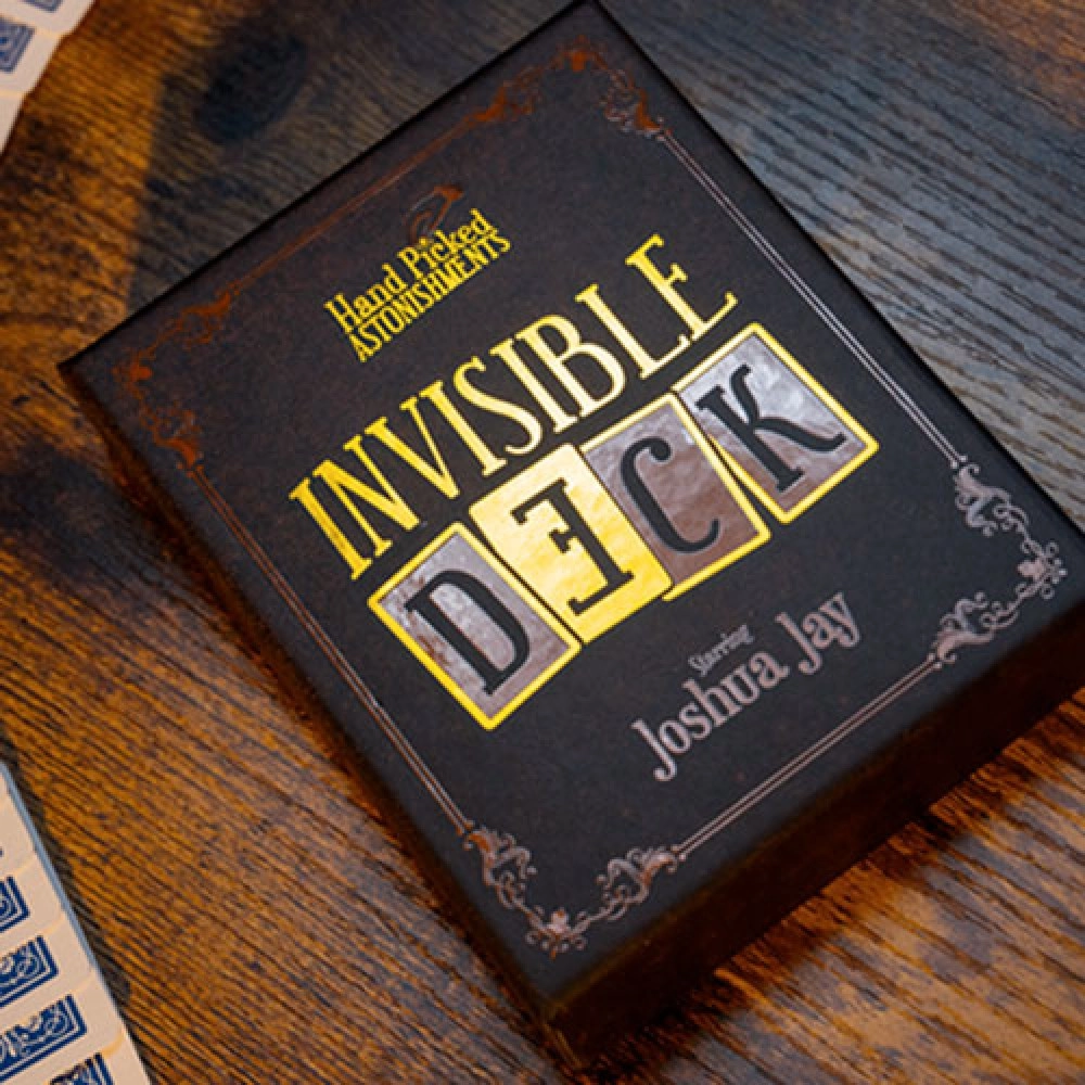Hand Picked Astonishments INVISIBLE DECK with Joshua Jay by Murphy's Magic