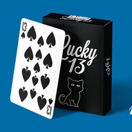 Spielkarten Lucky 13 Playing Cards by Jesse Feinberg