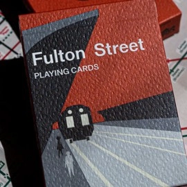Spielkarten Fulton Street 1958 Edition Playing Cards
