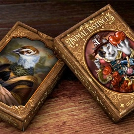Spielkarten The Animal Instincts Poker and Oracle (Wizard) Playing Cards
