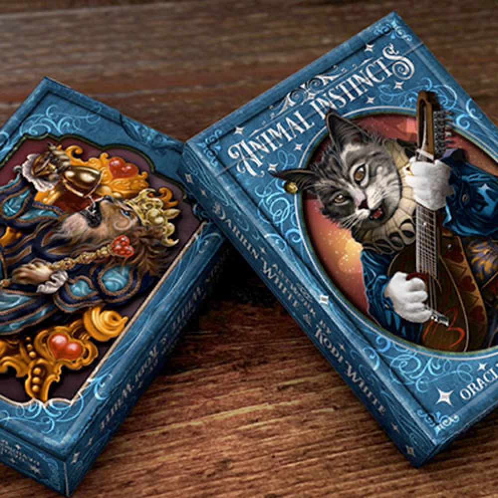 The Animal Instincts Poker and Oracle (Minstrel) Playing Cards
