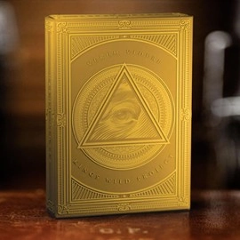 Spielkarten Verum Videre 2023 Edition (Gold) by Kings Wild Project Inc.